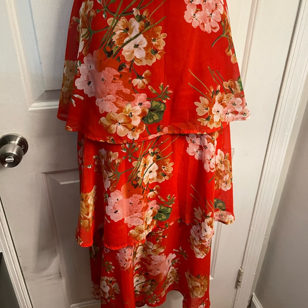 Beautiful Floral 3 tiered skirt.